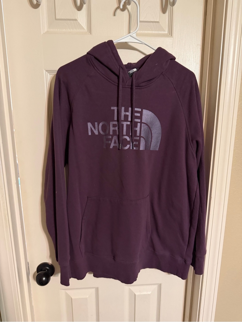 The North Face Crewneck Hoodie - Plum